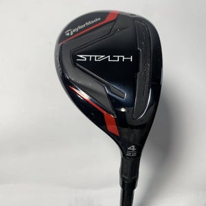 TaylorMade Stealth Rescue 4 Hybrid 22* Ventus Black Red 6R Regular RH