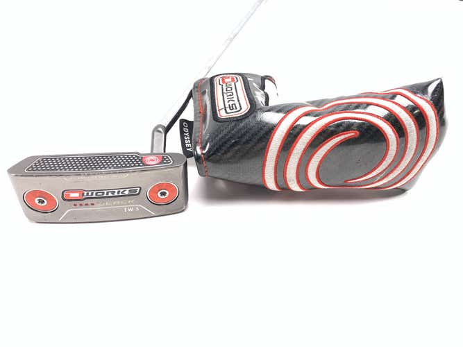 Odyssey O-Works Black 1W S Putter 34" Mens RH W/Head Cover
