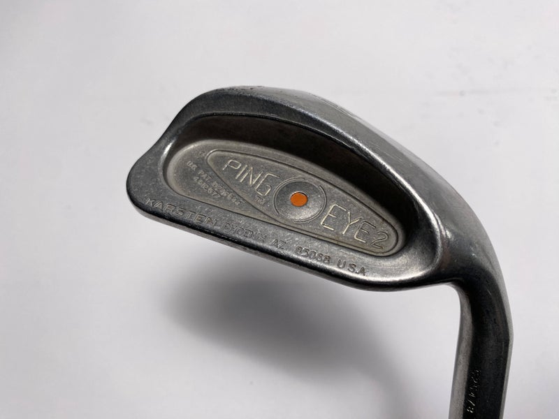 Ping Eye 2 Pitching Wedge PW Orange Dot 2* Flat Karsten Wedge Steel Mens RH