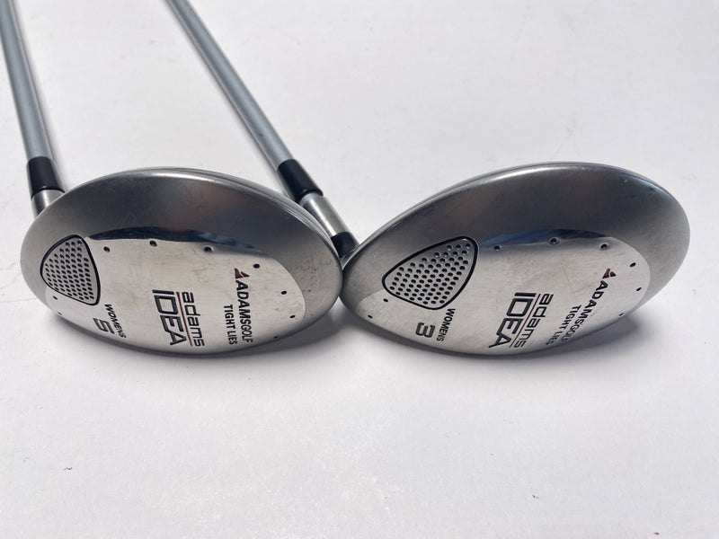 Adams Tight Lies Womens 2013 3 & 5 Fairway Wood Set 15* 18* Idea Womens RH