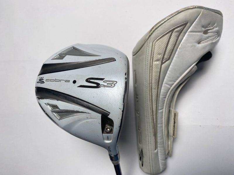 Cobra S3 White Driver 10.5* Aldila RIP Beta 60g Regular Graphite Mens RH HC