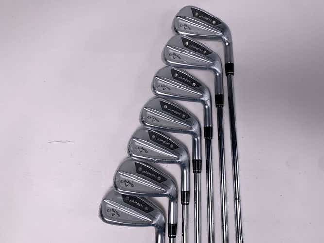 Callaway Apex Ai300 Iron Set 4-PW True Temper Dynamic Gold S300 Mid Stiff RH NEW