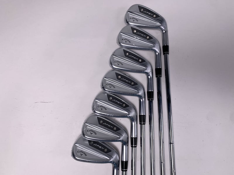 Callaway Apex Ai300 Iron Set 4-PW True Temper Dynamic Gold S300 Mid Stiff RH NEW