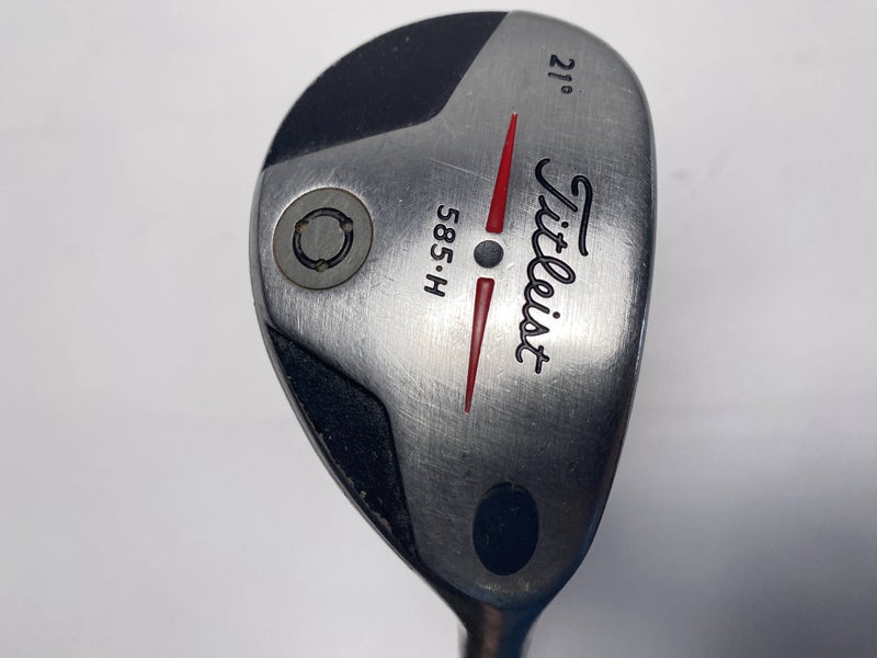 Titleist 585 H 4 Hybrid 21* Tour AD YS 85g Stiff Graphite Mens RH