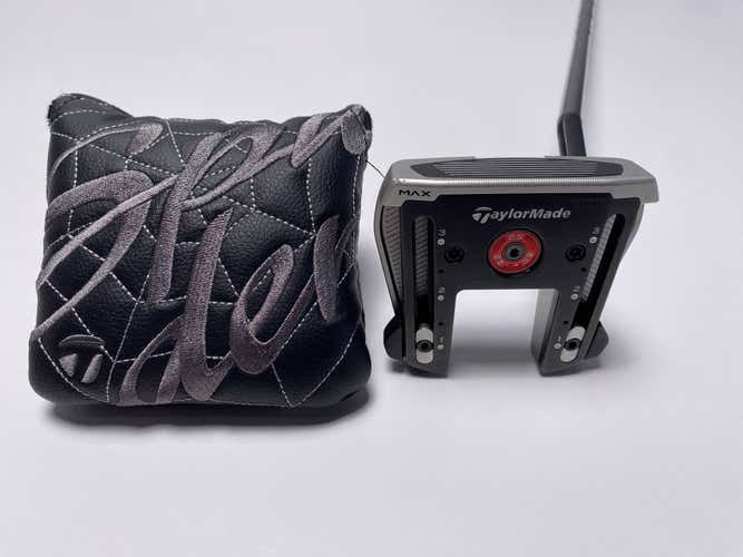 TaylorMade Spider GT Max Small Slant Putter 35" SuperStroke Pistol GTR 1.0 RH HC