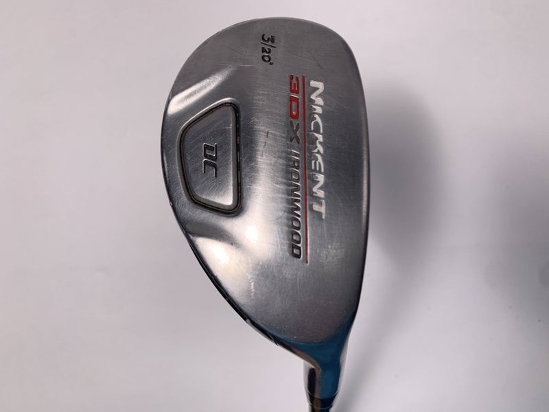 Nickent 3DX Ironwood DC 3 Hybrid 20* Aldila NV Green Hybrid Stiff Mens RH