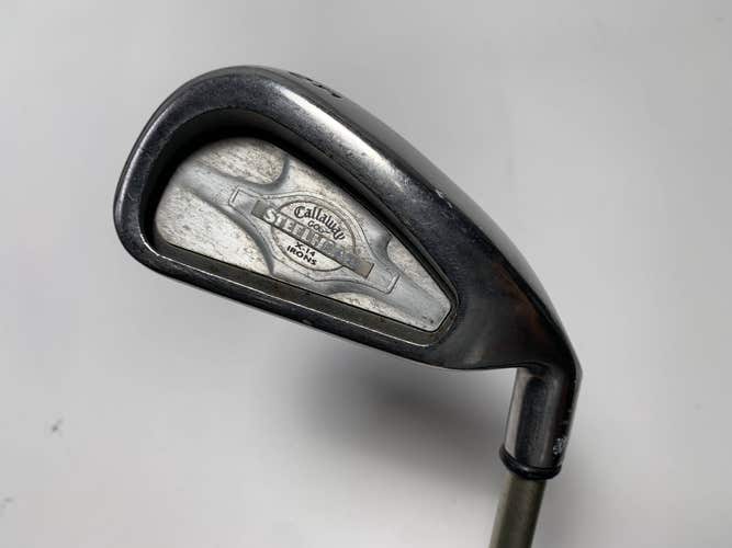 Callaway X-14 Single 5 Iron Steelhead X-14 Gems Ladies Graphite Womens RH