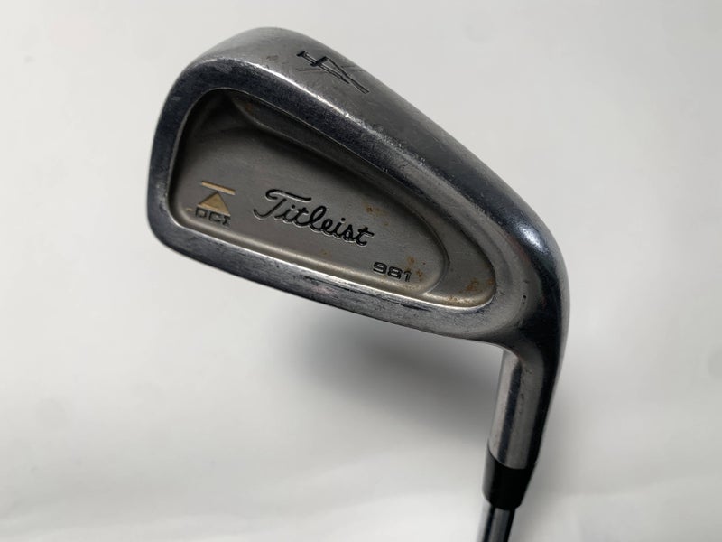 Titleist DCI 981 Single 4 Iron Tri-Spec Stiff Steel Mens RH