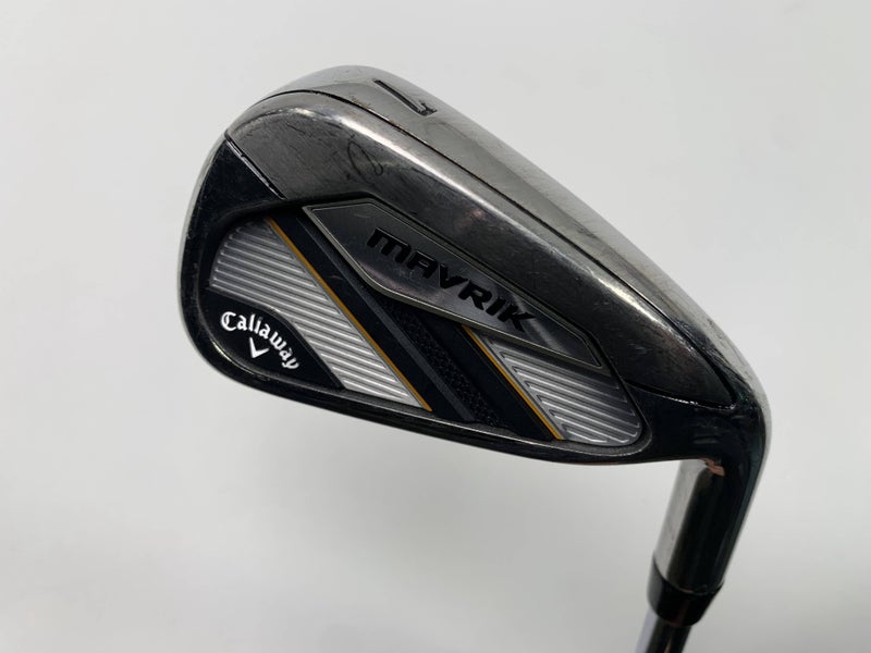 Callaway Mavrik Single 7 Iron True Temper Elevate VSS 95g Stiff Steel Mens RH