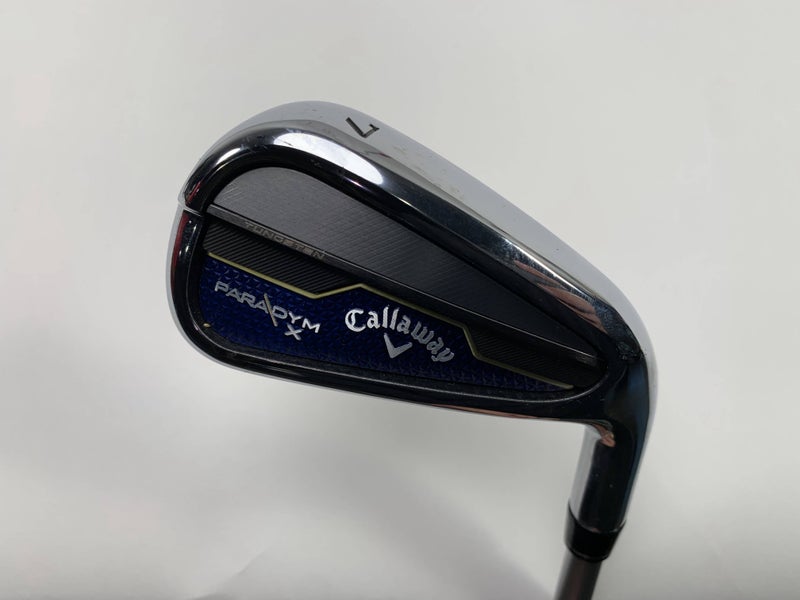 Callaway Paradym X Single 7 Iron Aldila Ascent 50g Senior Graphite Mens RH
