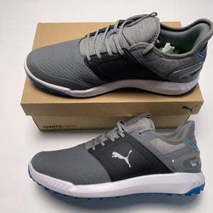 Puma Ignite Elevate Golf Shoes Gray Men's SZ 12 (376077 03)