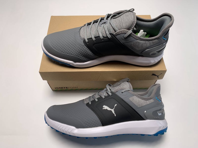 Puma Ignite Elevate Golf Shoes Gray Men's SZ 12 (376077 03)