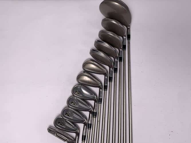 Adams Idea A2 OS Club Set Driver 3W 5W 4Hy-7Hy 8-PW+SW+Putter Ladies Graphite RH