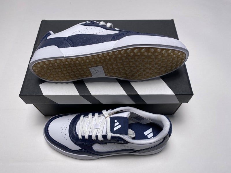 Adidas RetroCross 25 Golf Shoes Navy Blue White Men's SZ 10.5 (IH9977)