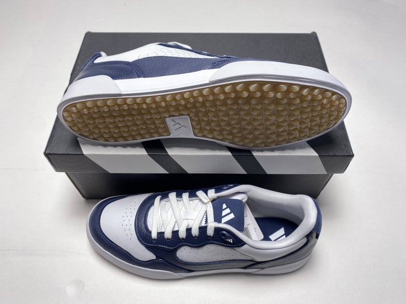 Adidas RetroCross 25 Golf Shoes Navy Blue White Men's SZ 10.5 (IH9977)