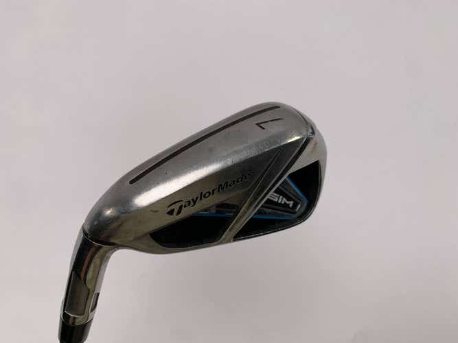 TaylorMade SIM MAX Single 7 Iron KBS Max 65g Regular Graphite Mens LH