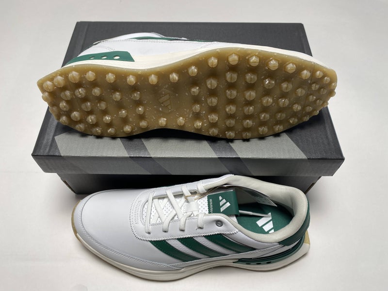 Adidas S2G SL Leather 24 Golf Shoes White Green Men's SZ 11.5 (IF0299)