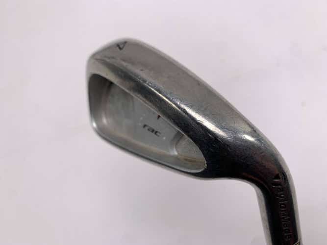 TaylorMade Rac OS Single 4 Iron Light Metal Stiff Steel Mens RH