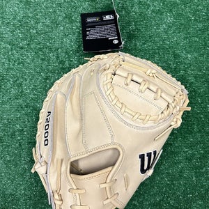 Wilson A2000 M23 33.5" Baseball Catchers Mitt - Classic Blonde