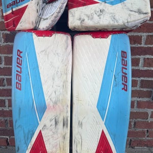 34" Senior Bauer Ultrasonic Goalie Full Set Regular (Used)
