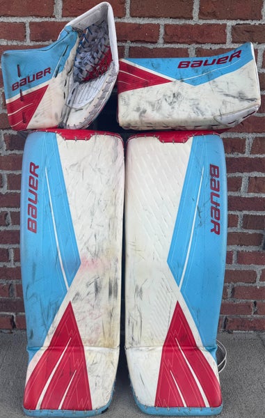 34" Senior Bauer Ultrasonic Goalie Full Set Regular (Used)