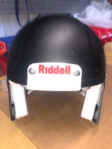 USED RIDDELL SPEED ADULT HELMET - LARGE - FLAT BLACK - REJECT