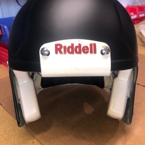 USED RIDDELL SPEED ADULT HELMET - LARGE - FLAT BLACK - REJECT