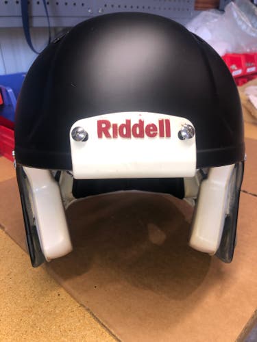 USED RIDDELL SPEED ADULT HELMET - LARGE - FLAT BLACK - REJECT