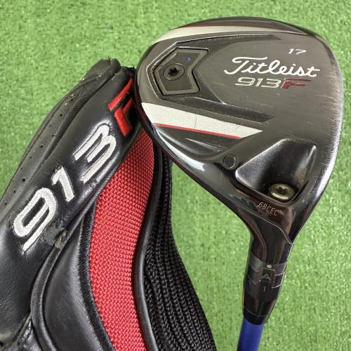 Titleist 913F Tour Fairway 4 Wood 17 Diamana Blue 72g Regular Flex -1 Short