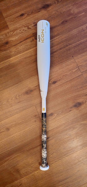 2024 Rawlings Icon Composite USSSA Certified Bat (-10) 19 oz 29" (Used)