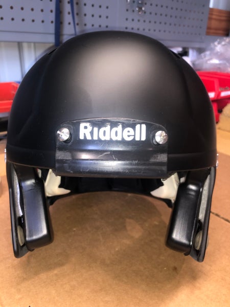 USED RIDDELL SPEED ADULT HELMET - LARGE - FLAT BLACK - REJECT