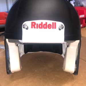 USED RIDDELL SPEED ADULT HELMET - MEDIUM - FLAT BLACK - REJECT