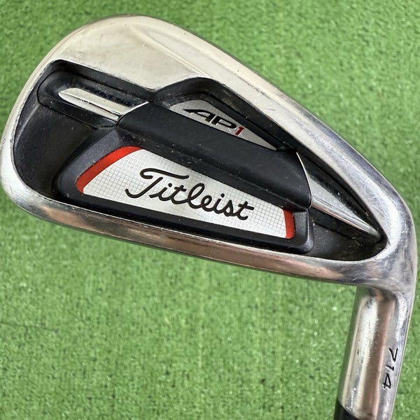 Titleist AP1 714 7 Iron True Temper XP 95 R300 Steel Regular Flex +1/2 Long