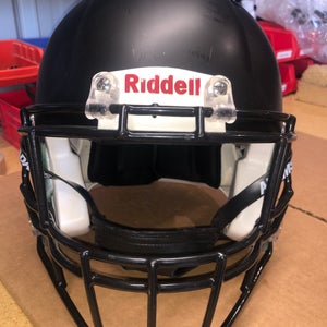 USED RIDDELL SPEED ADULT HELMET - LARGE - FLAT BLACK