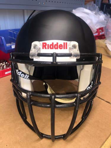 USED RIDDELL SPEED ADULT HELMET - LARGE - FLAT BLACK