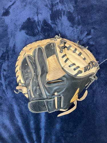 Brown Easton Natural RH Catcher's Baseball Glove 32" (Used)