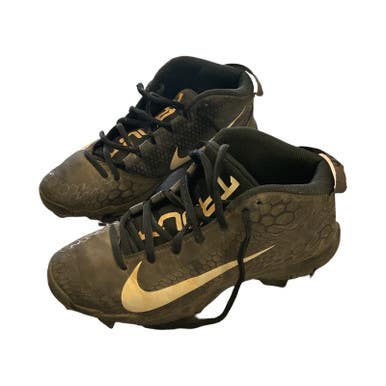 Used Nike TROUT BB/SB Cleats Black Junior 05 11859-S000026742