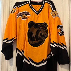 Byron Dafoe Pooh Bear Jersey | BOS | Size 52