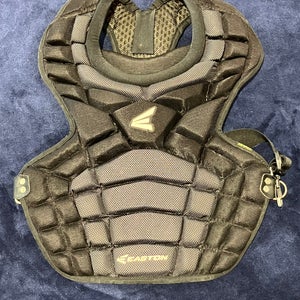 Black Intermediate Easton Mako Catcher's Chest Protector (Used)