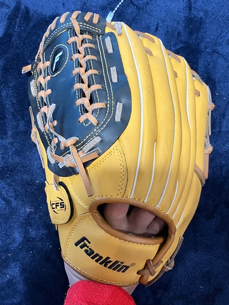 Brown Franklin Fieldmaster LH Infield Baseball Glove 12" (Used)