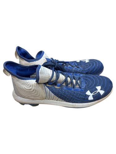 Under Armour Used Size 13 (Women's 14) Blue Adult
