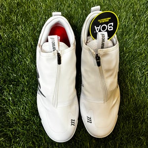 White Men's Size 13.0 (W 14.0) Adult Marucci Metal (New)