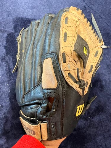 Brown Wilson A360 RH Softball Glove 13" (Used)