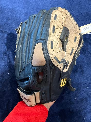 Brown Wilson A360 RH Softball Glove 13" (Used)
