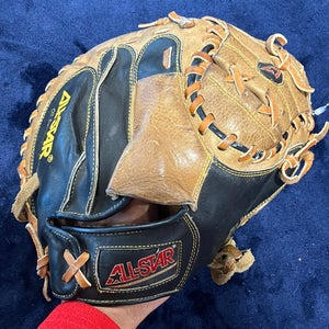 Brown All Star CM3030 RH Catcher's Baseball Glove 32" (Used)