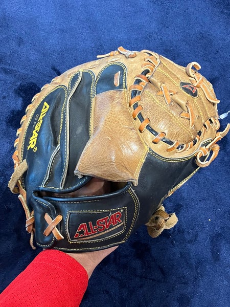 Brown All Star CM3030 RH Catcher's Baseball Glove 32" (Used)