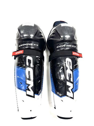Used CCM NEXT Senior Shin Guards Black 15" 11860-S000300338