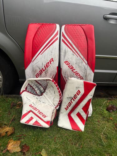 Senior Medium Bauer Vapor 2X Pro Regular Goalie Full Set