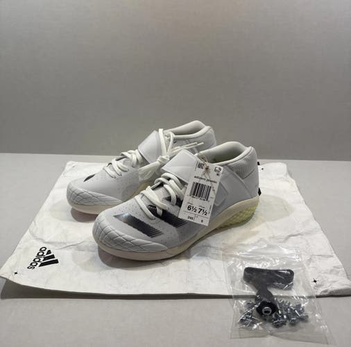 Men's Size M 6.5 (W 7.5) Adult Adidas Cleats (New)