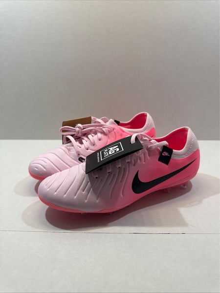 Pink Men's Size M 6.5 (W 7.5) Nike Tiempo legend Cleats (New)